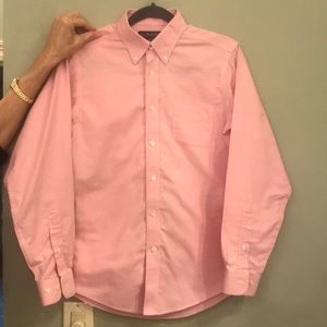 346 Brooks Brothers Boys Pink Dress Shirt